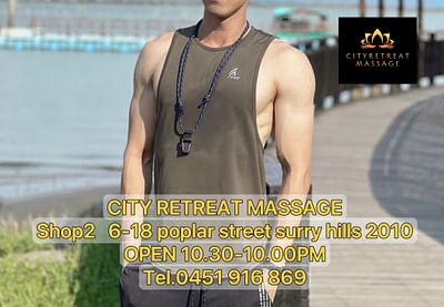 profile image for CITY SYDNEY MASSAGE in Sydney : CITY RETREAT MASSAGE SURRY HILLS