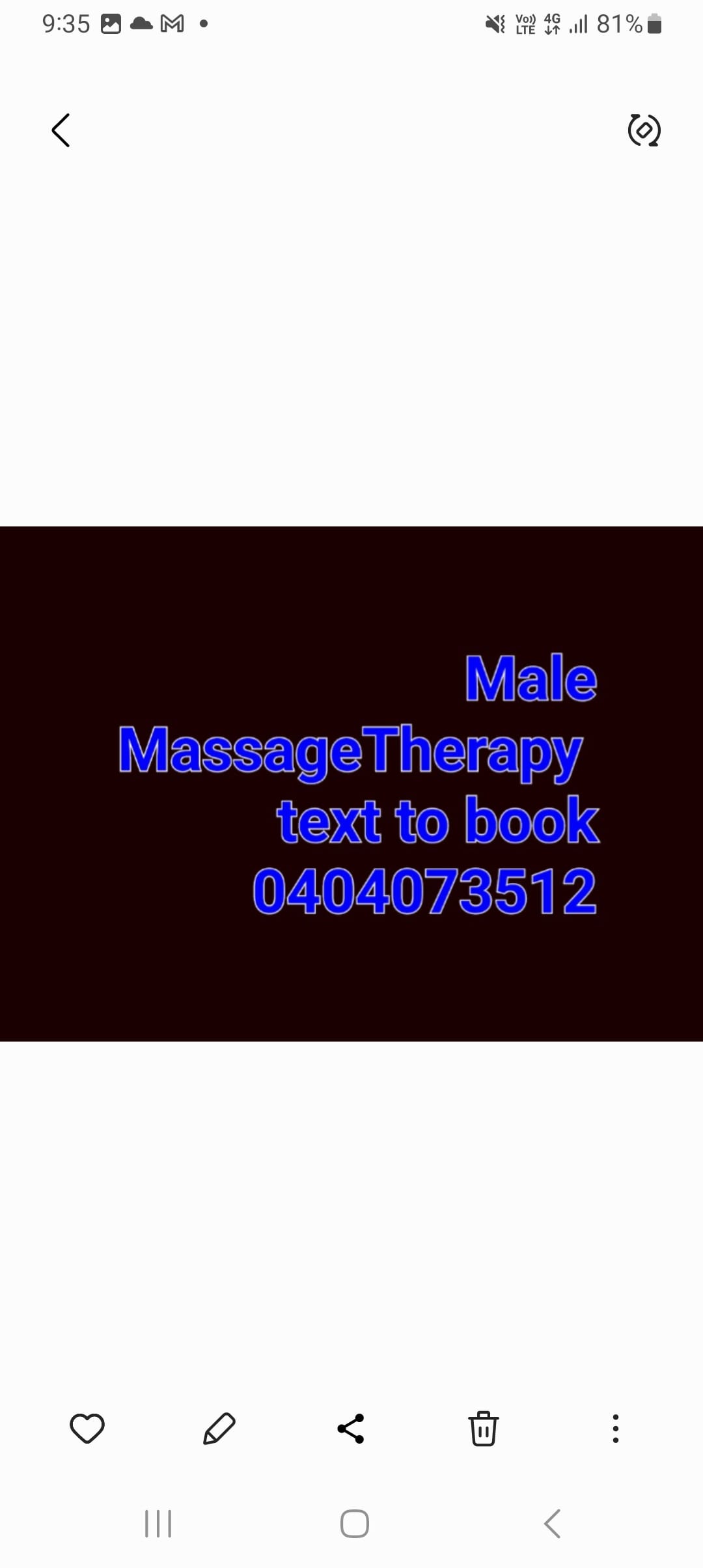 Male to Male Massage